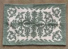 JK Palm Hawaii グリーン花柄キルティング