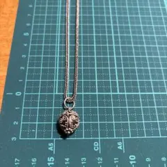 アジア　ハンドメイド　シルバー　ネックレス