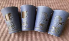 Peanuts スヌーピー　陶器　4個セット