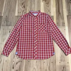 エーグル AIGLE チェックシャツ ボタンダウンシャツ アウトドアシャツ M