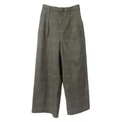 【ローリーズファーム】 ワイドパンツ チェック size M