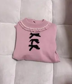 Ank Rouge アンクルージュ パールリボンTOPSのサムネイル