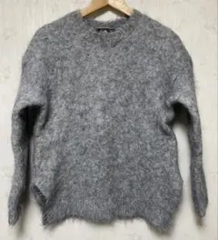 Omekashi アルパカ起毛クルーニット