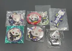 CR crazy raccoon Ras 缶バッジ ステッカー まとめ売り