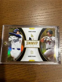 大谷翔平&アルバートプホルス Topps 3XMVP 50シリ