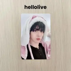 ATEEZ ユノ トレカ hellolive うさぎブランケット GH4