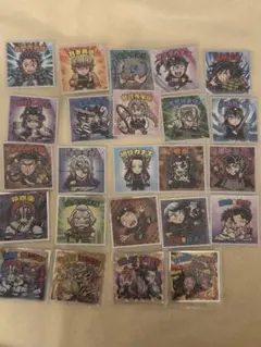 鬼滅の刃マンチョコ全24種 フルコンプ無限城編