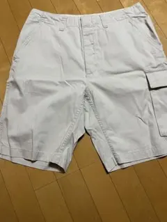 ホワイト カーゴショートパンツ 5ボタンのサムネイル