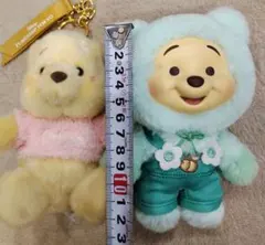 くまのプーさんマスコット 2個セット