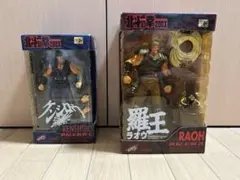 3点 激レア 北斗の拳 ラオウ ケンシロウ トキ 名作フィギュア 3点