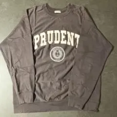 BEAUTY&YOUTH 長袖Tシャツ ブラウン カレッジロゴ
