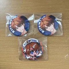 にじさんじ　北見遊征　3SKM College 缶バッジ