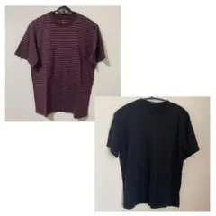 無印良品 紳士 メンズ 半袖Tシャツ2点セット