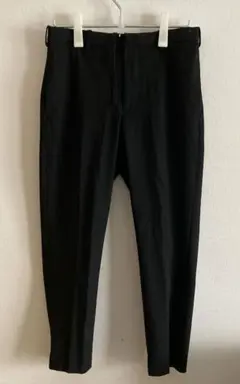 ユニクロ　スマートアンクルパンツ2wayストレッチ　s ブラック