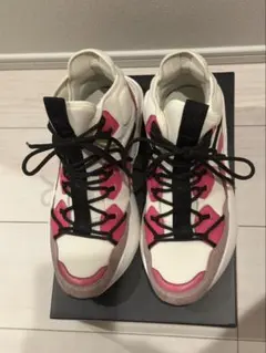 STELLA McCARTNEY ホワイト ピンク ハイカットスニーカーのサムネイル