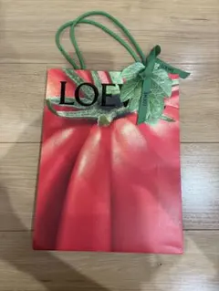 【jolie20 様専用】LOEWE トマト柄 ショップ袋