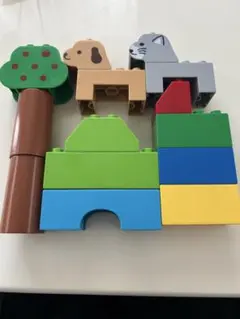 アンパンマン　ブロックラボ　はじめてのブロックセット　どうぶつ　おうち　レゴ