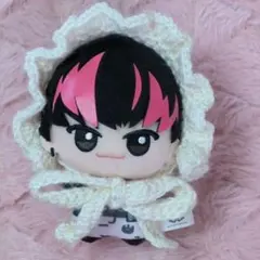 要領ページ【ヘドレ猫ちゃん】ちびぐるみ おすわりぬい服 2個 ちびぐるみ ヘッドドレス ぬい服 ピンク 猫耳 - メルカリ