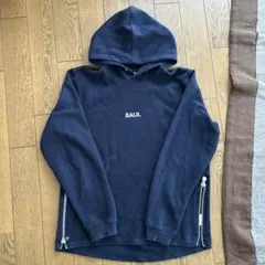BALR. ネイビー フード付きパーカー