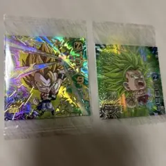 ドラゴンボール　超戦士シールウエハース　ゴジータ、ブロリー