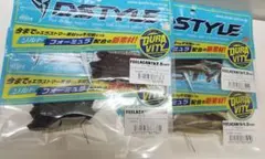 6点セットDSTYLE FEELACANTH 2.5 4.3インチ ワームセット - メルカリ