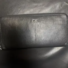 Calvin Klein 長財布 ラウンドファスナー ブラックのサムネイル