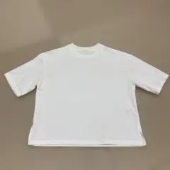 GU ホワイト Mサイズ コットン Tシャツ
