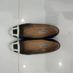 CELINE セリーヌ バイカラー パンプス フラットシューズのサムネイル