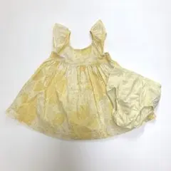 【ザコ助様専用】　ベビーギャップ 花柄 ワンピース ムームー パンツ付き 80