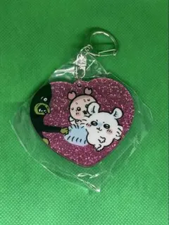 ちいかわ ラメアクリルキーホルダー4 モモンガと古本屋