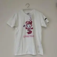 未使用★épine★メゾピアノコラボスパンコール 半袖Tシャツ ホワイトFベリエのサムネイル