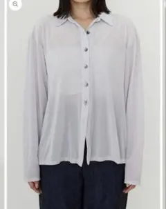 Alia Sheer velour shirtのサムネイル