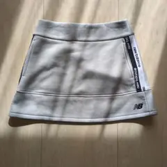 new balance golf スカート グレー サイズ1 ゴルフウェア