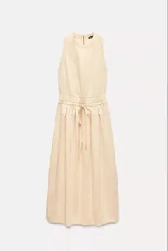 【新品未使用】zara ロングワンピース　M