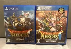 PS4 ドラゴンクエストヒーローズ1、2 （2点セット）