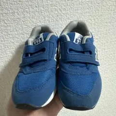 New Balance 996 青 スニーカー ベルクロ