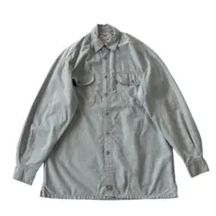 80s 90s Levi’s グレー シャンブレーシャツ S コットン