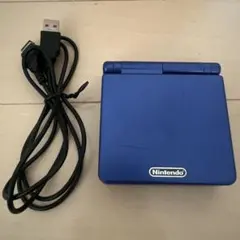 Nintendo ゲームボーイアドバンスSP 本体 青　充電器付き