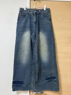 y2k ワイドデニムパンツ