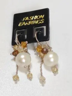 シルバースワロ、淡水パール❤️ピアス イヤリング パール