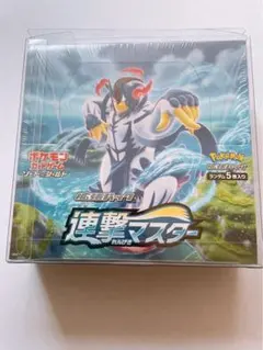 포켓몬 カードゲーム 連撃マスター シュリンク付き 미개봉 Box