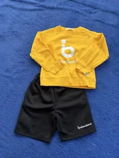 bilima Sports トレーナーとショートパンツセット サイズ120