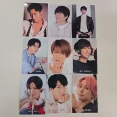 Snow Man　アイドルカード　両面写真　 メンバーセット