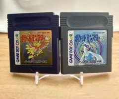 ポケットモンスター 金・銀 ゲームボーイソフト2本セット