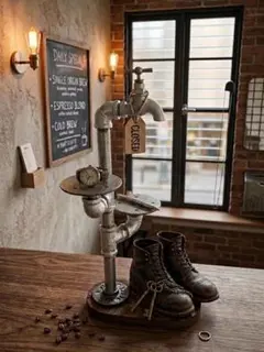 インダストリアル ディスプレイ スタンド 多肉植物 アクセサリー 店舗 
