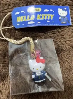 【新品】ハローキティ CA 根付け ストラップ 空港限定　Hello Kitty