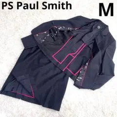 ポールスミス　スーツ　セットアップ　スカート スーツ　日本製　M　黒