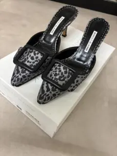 MANOLO BLAHNIK メイセール ミュール 37.5 - メルカリ