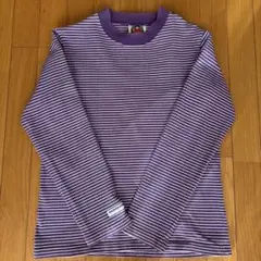 ヴィンテージ BARBARIAN 紫白カットソー カナダ製