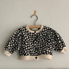 coco ange デイジー柄カーディガン
